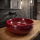 Glossy Crimson Red Glazed Ceramic.webp