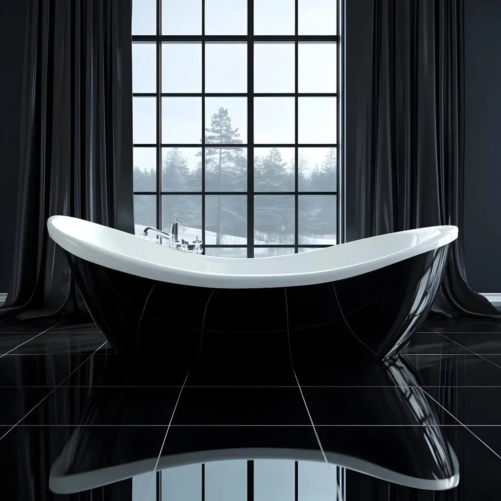 Modern Oval Bathtub