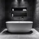 Compact Soaking Bathtub