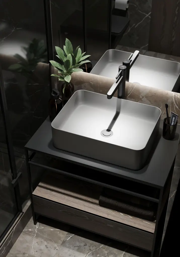 Rectangular Ceramic Basin