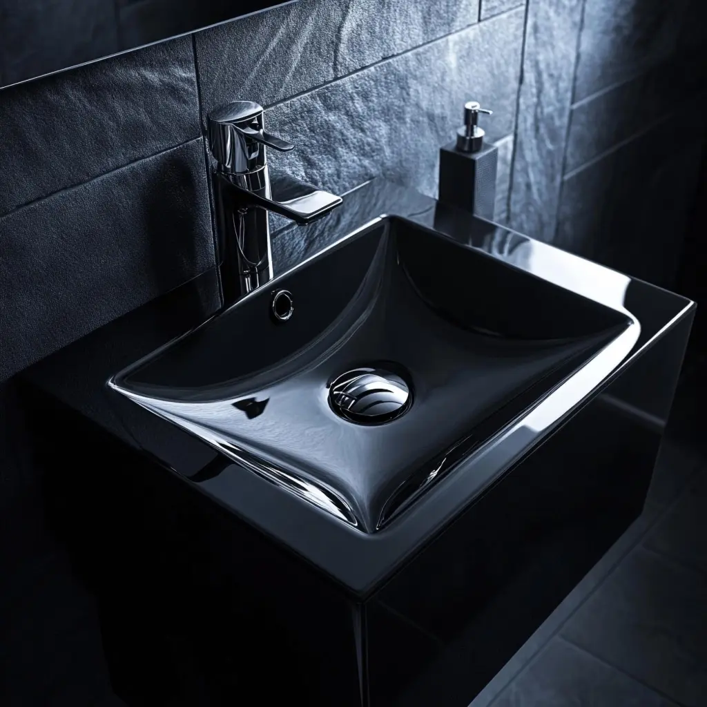 Semi-Recessed Wash Basin